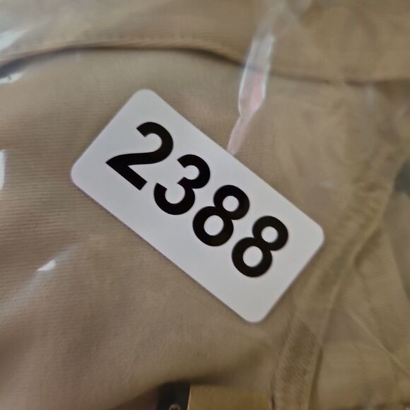 Creative Design works Top Women's Large beige stretch Nylon blend USA - Picture 8 of 9